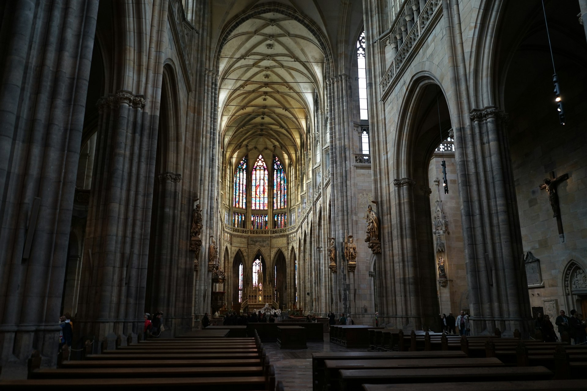 photo of gray concrete cathedral